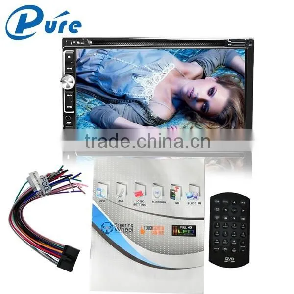 Car GPS DVD Player Car Radio DVD Audio Bluetooth Handsfree Music Player HD Touch Screen Player