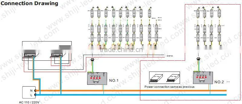 hot sales led pcb module ws2801 CE, RoHS for decoration