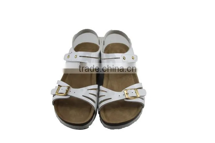 2015 Summer cork outsole lady comfortable platform sandal shoe
