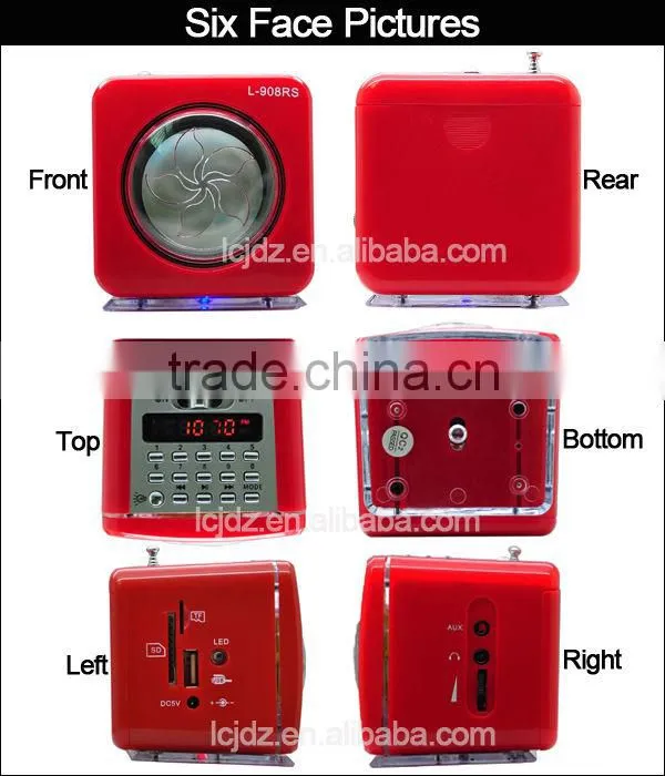 Multifunctional mini sound box mp3 player