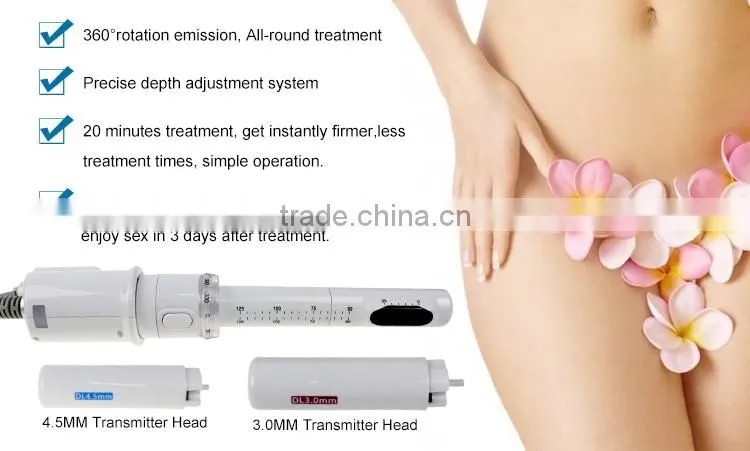 portable women sex hifu vaginal tightening machine with 10000shots