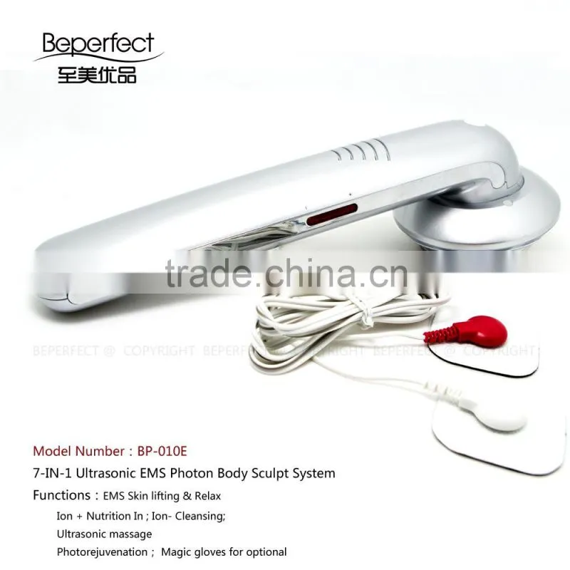 BP-010E 2014 top selling!! weight loss machine/ EMS gloves & Massage pads
