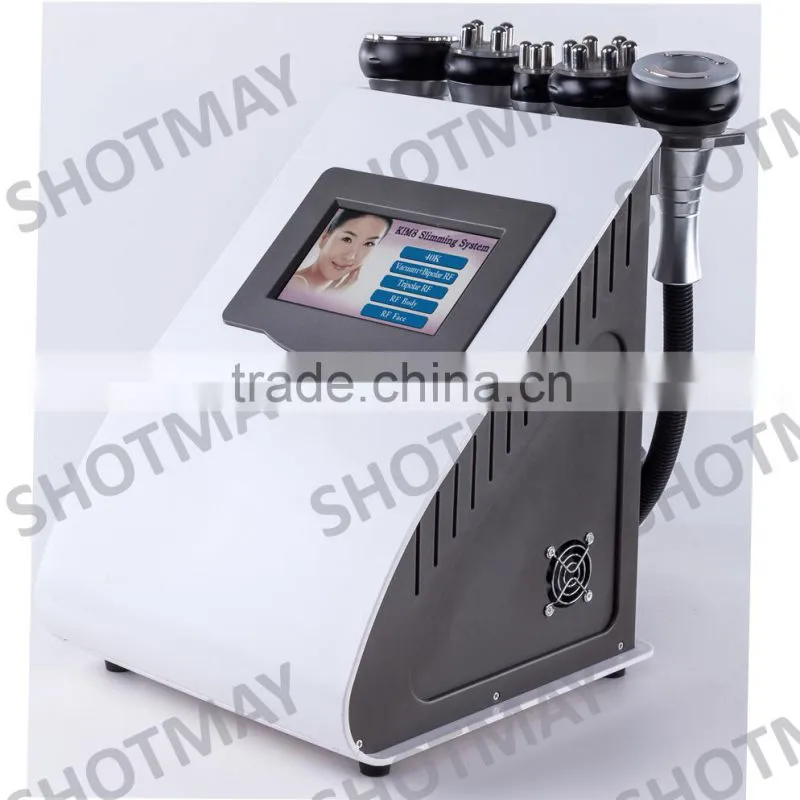 STM-8036C Vacuum rf + 40KHz Cavitation + 6-polar rf + 4-polar rf + 3-polar rf