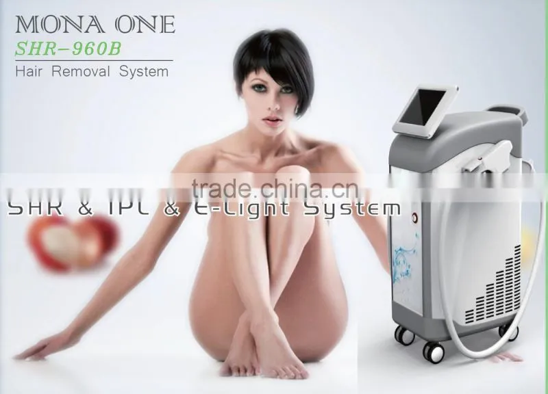 2016 Hot Sell !! Spa SHR IPL Laser Hair Removal Machine For Sale SHR IPL Elight RF Hair Removal
