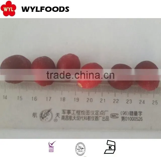 IQF price of frozen cranberry grade A