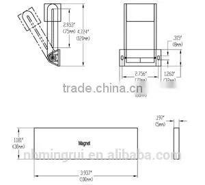 MR-5C-54 wireless wooden roller shutter