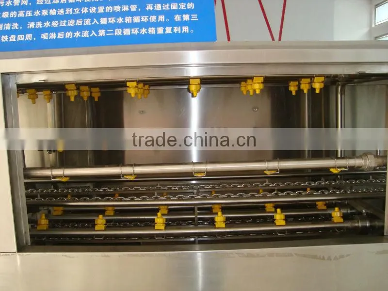 304 stainless steel 500 pieces per hour meat plate washer