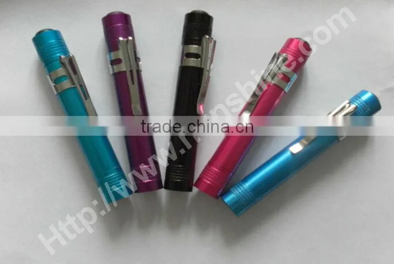 0.5w metal penlight with 1*AAA battery