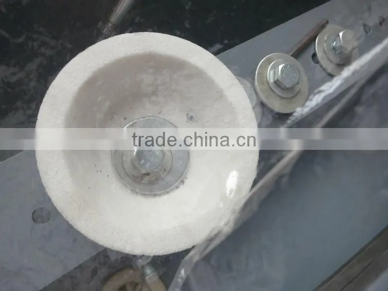 Plastic crusher straight blade sharpener
