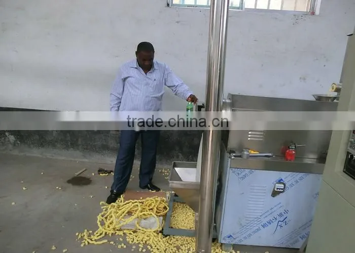 500kg corn snack food processing manufacturing line/plant in Vietnam