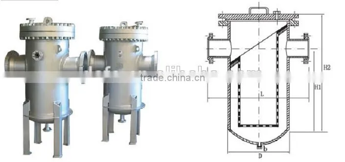 Industrial water filter