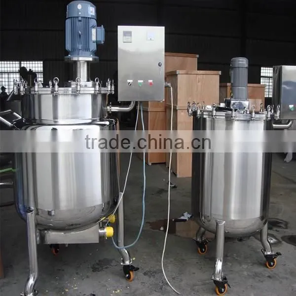 SS304 peanut butter jacketed mixer tank