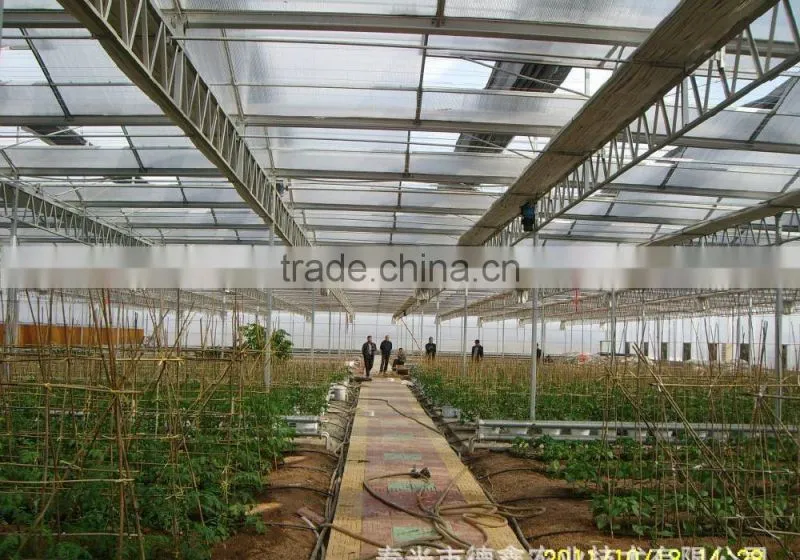 Even the building beautiful and cultivation of greenhouse