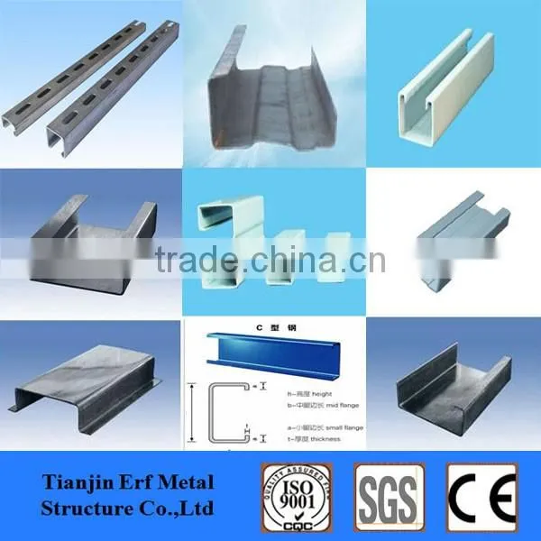 Slotted Channel Manufacturer Slotted Steel C Channel