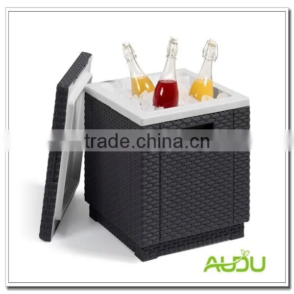 Outdoor Waterproof Mutifunction Ice Cube Ice Bucket Cooler Table