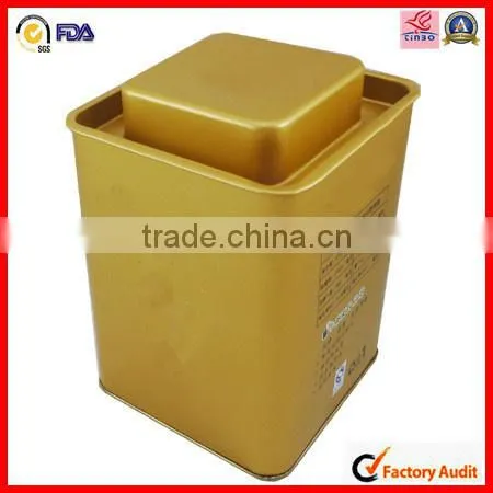 professional manufacturer square wine tin can