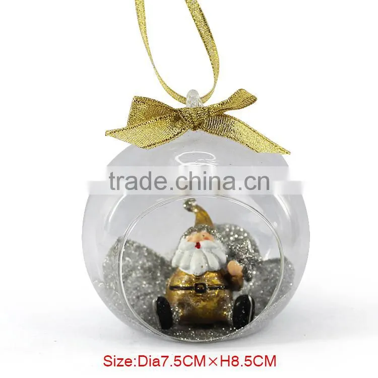 2015 Newest glass christmas tree ornaments