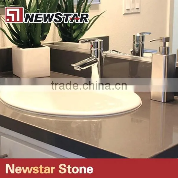Newstar hot sale acrylic type quartz vanity top