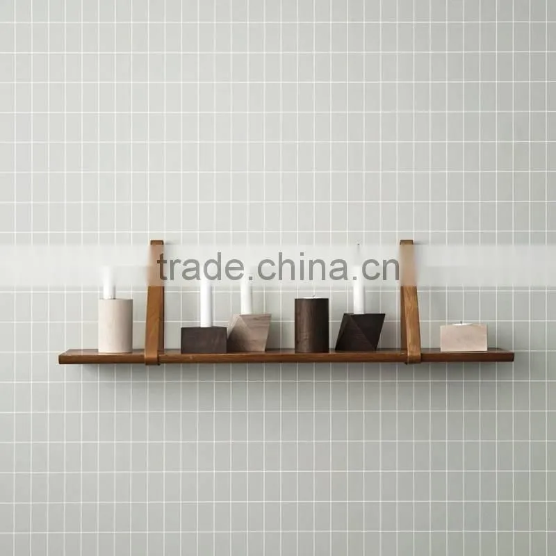 High Quality Triangle Wooden Candle Holder Bougie Stand