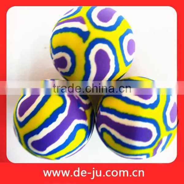 Rubber Elastic Force Bouncing Ball With Multi-Color Light