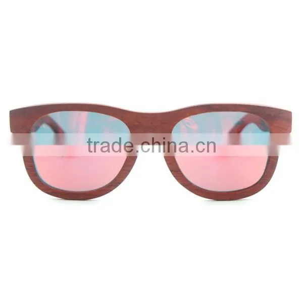 Rose wood sunglasses wooden frame sun glasses