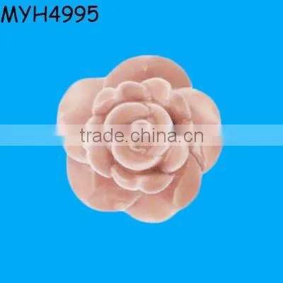 Designed bird shaped ceramic door knob