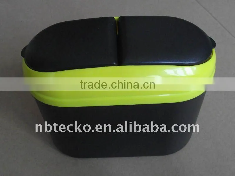 Plastic car trash bin