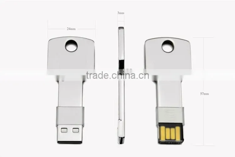 Colorful key shaped customized logo 4gb 8gb 16gb 32gb USB flash drive