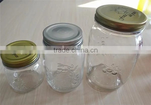glass candle jar for home decoration&wedding centerpieces