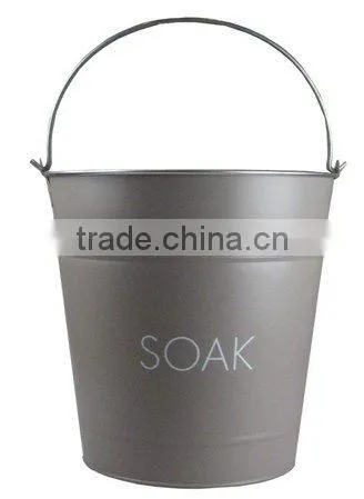 cheap and portable galvanized coal bucket