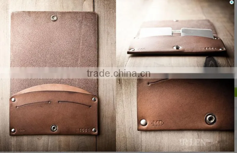 Custom Rfid Special Passport Holder travel leather passport holder