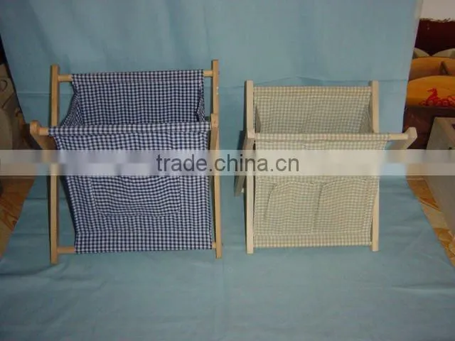 beautiful useful folding wooden newspaper rack for sale