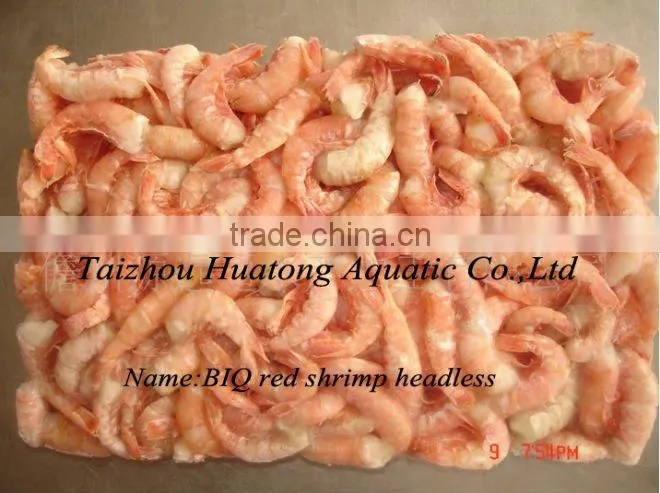frozen shrimp (whole round/part)