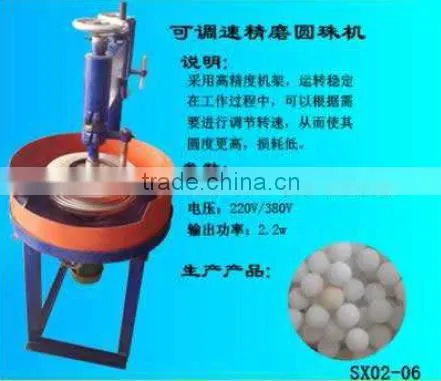 hot selling gem stone beads grinding machine, stone beads fist chamfering machine