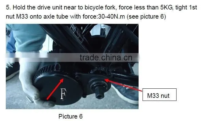 Bafang 8Fun BBS01 mid drive motor kit for ebike 36V 250W for European market