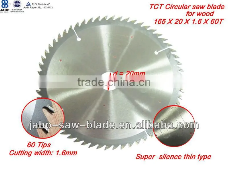 silence cutting blade for wood
