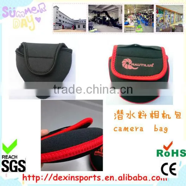 2014 fashion soft neoprene camera bag