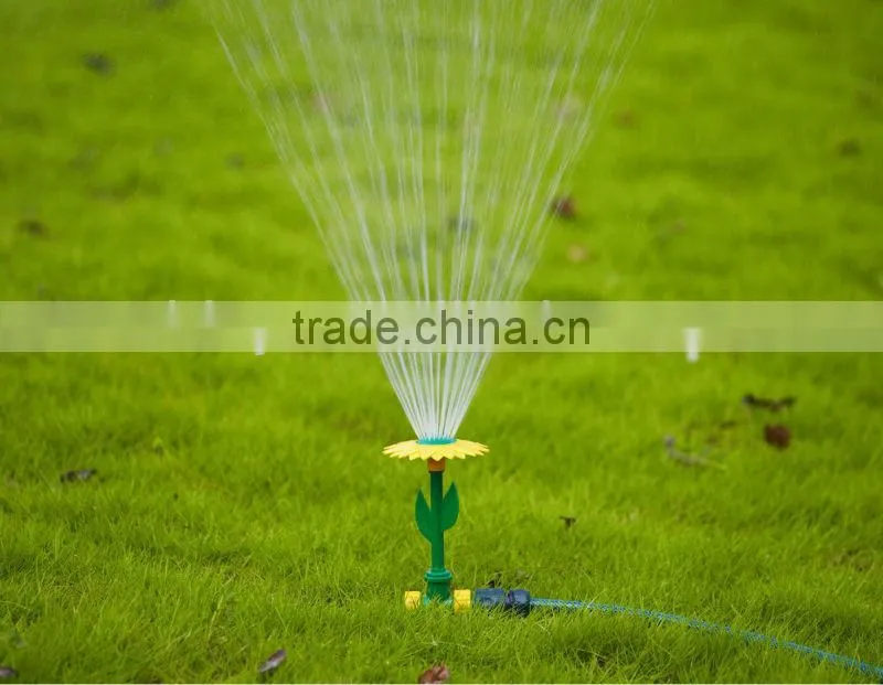 plastic sunflower irrigation sprinkler