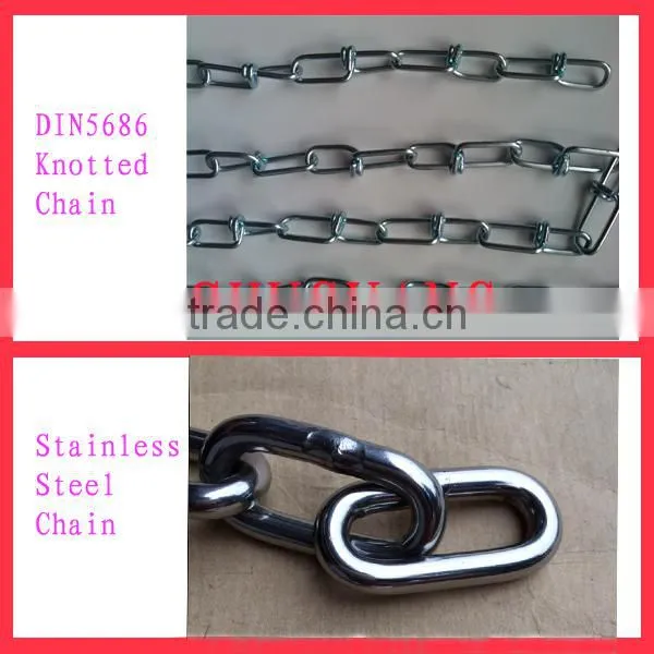Q235 Shuguang Factory Supply Smooth Welded Short Link Chain