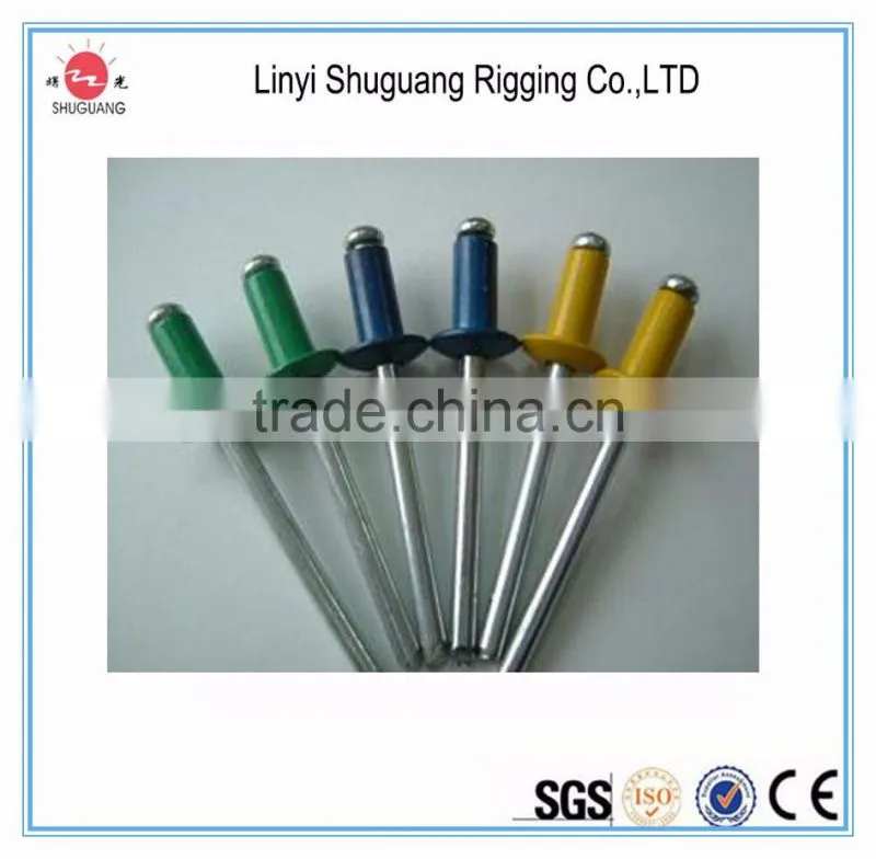 silver blind rivet,cheaper price aluminum blind rivet