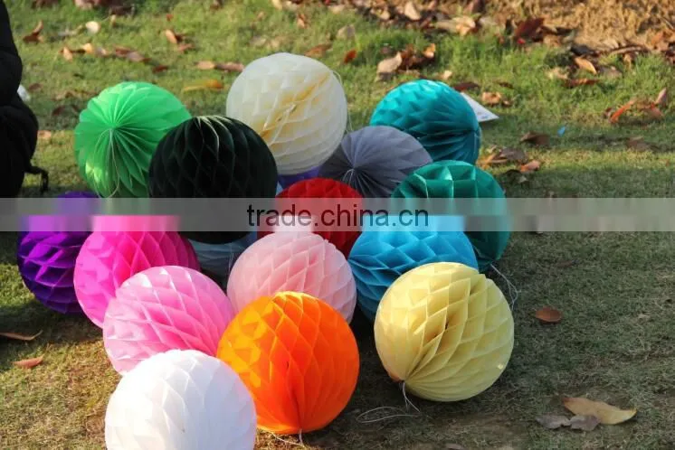 Wedding decorations paper honeycomb ball wholesale
