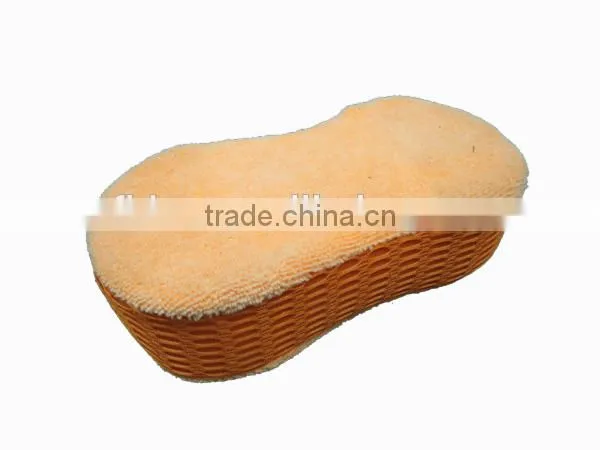 Hig water absorption Car care cleaning pad Microfiber auto polishing sponge
