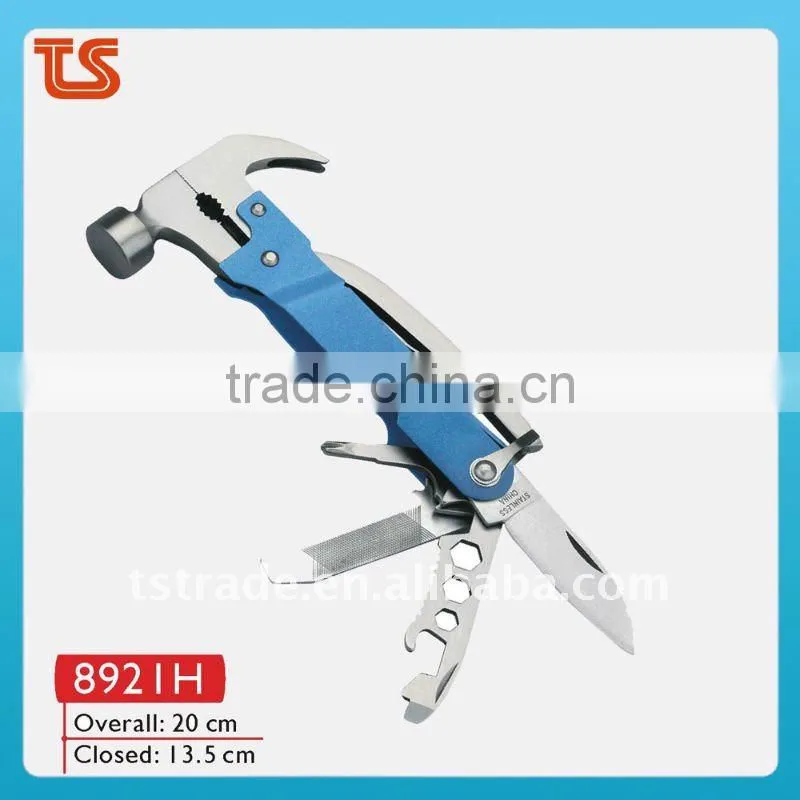2014 New stainless steel multi cutler warrior hammer tools(8921H)