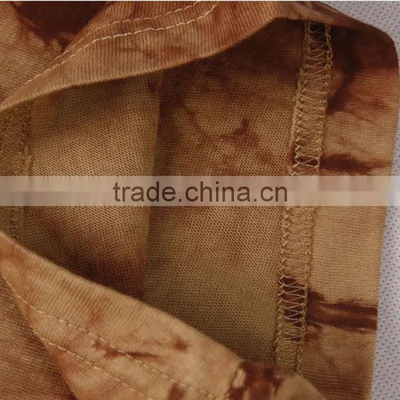 Men Tie Dye T-shirt, animal printing T-shirt,digital print t-shirt or silk screen printing t-shirt