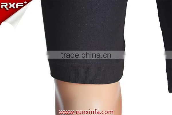 Seamless shape legging/half tummy control legging