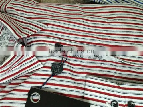Italian design shirts for men italian,Luxury stripes trimming shirts