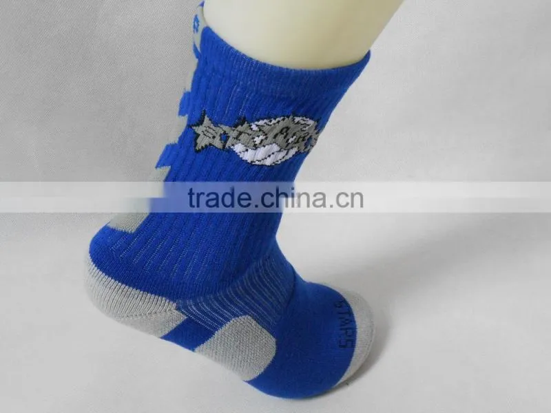 breathable sports running socks , jacquard sports socks