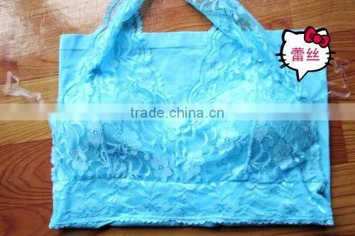 lace lady seamless camisole top with padded bra