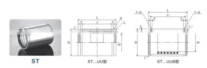 Linear Motion Ball Bearing Linear Bearing ST35B
