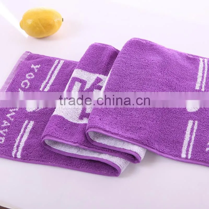 Alibaba China 2017 Professional Yoga Towel Cotton Gym Towel